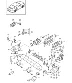 Fuel System, Exhaust System 997 (911) MK2 2009-2012