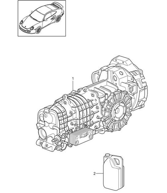 Diagram 302-001 Porsche Macan (95B) MK1 (2014-2018) 传播
