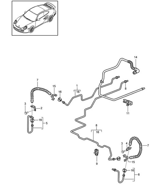 Diagram 604-015 Porsche Panamera 971 MK2 (2021>>) 