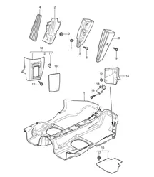 Flooring / Linings 997.2 Turbo / GT2 RS 2010-13