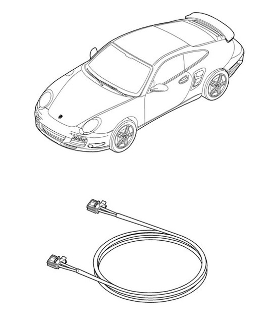 Diagram 902-050 Porsche 997 (911) MK2 2009-2012 Electrical equipment