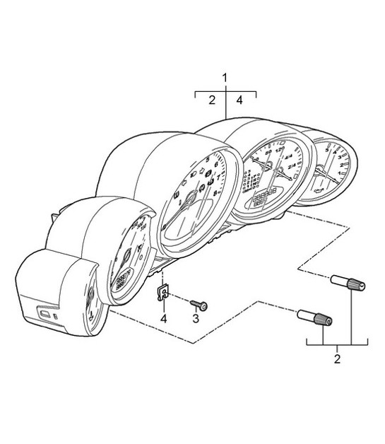 Diagram 906-002 Porsche 997 (911) MK2 2009-2012 Elektrische apparatuur