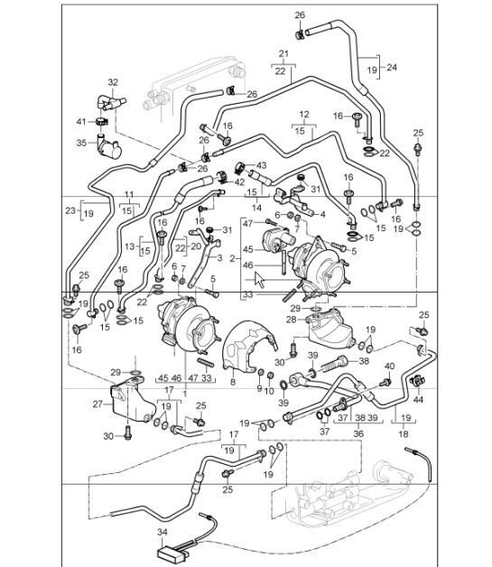 Diagram 202-05 Porsche 992.2 GT3 2025>> 
