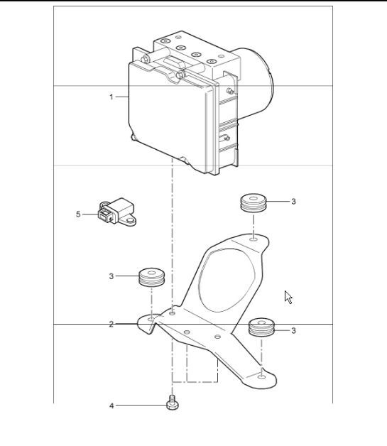 Diagram 605-00 Porsche 997 (911) MK1 2005-2008 Wheels, Brakes