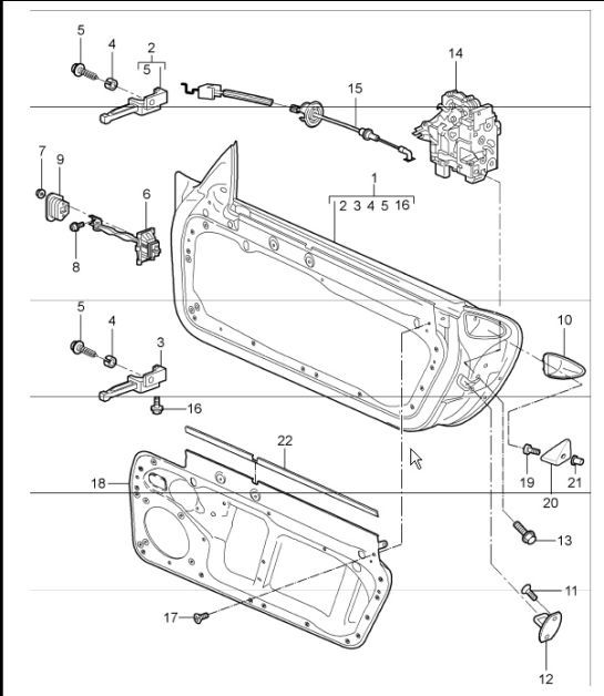 Diagram 804-00 Porsche 918 Spyder 2014-2015 