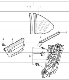 lunotto 997.1 TURBO CABRIO 2007-09