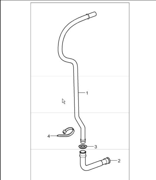 Diagram 813-10 Porsche 991 (911) MK1 2012-2016 Carrosserie