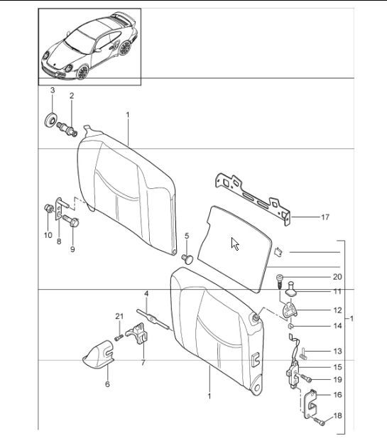 Diagram 817-75 Porsche Macan (95B) MK3 2022>> 