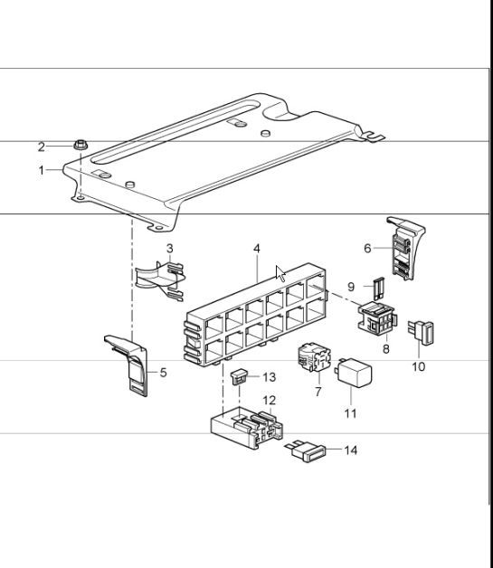 Diagram 902-01 Porsche Macan (95B) MK3 2022>> 