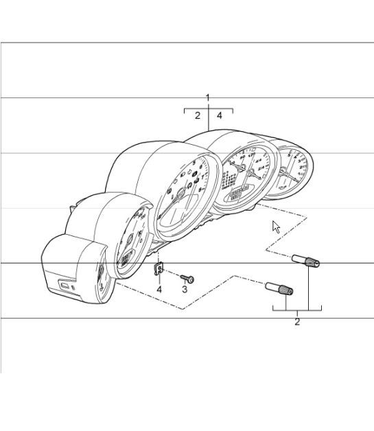 Diagram 906-02 Porsche Macan (95B) MK1 (2014-2018) Electrical equipment