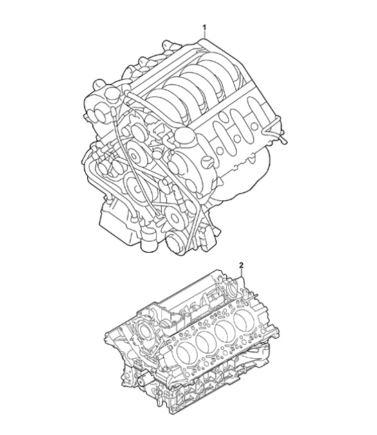 Diagram 101-00 Porsche 976 Panamera V6 2.9L 2023>> 