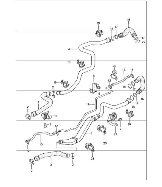 Diagram 105-05 Porsche 911 & 912 (1965-1989) Moteur
