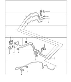 fuel system rear 996 GT3-1 1999-05