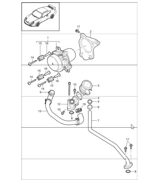 Diagram 108-06 Porsche Carrera GT 2003-06 