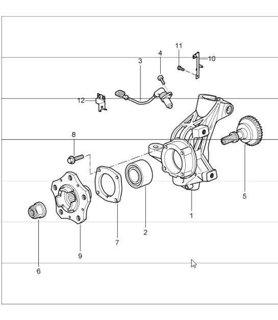 Diagram 401-05 Porsche 944 (1982-1991) 