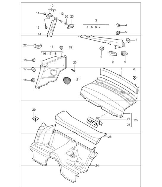Diagram 807-05 Porsche Panamera 971 MK2 (2021-2023) 