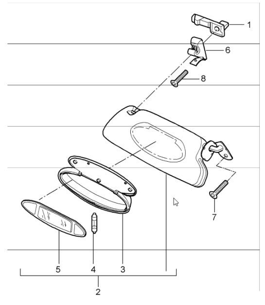 Diagram 807-09 Porsche 997 MK1 GT3 / GT3 RS 2007-09 Body