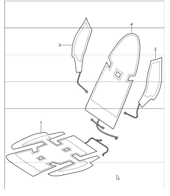 Diagram 817-28 Porsche 997 MK1 GT3 / GT3 RS 2007-09 Body