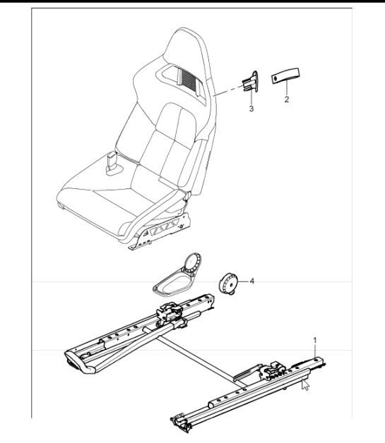 Diagram 817-96 Porsche 356C 1963-65 Body
