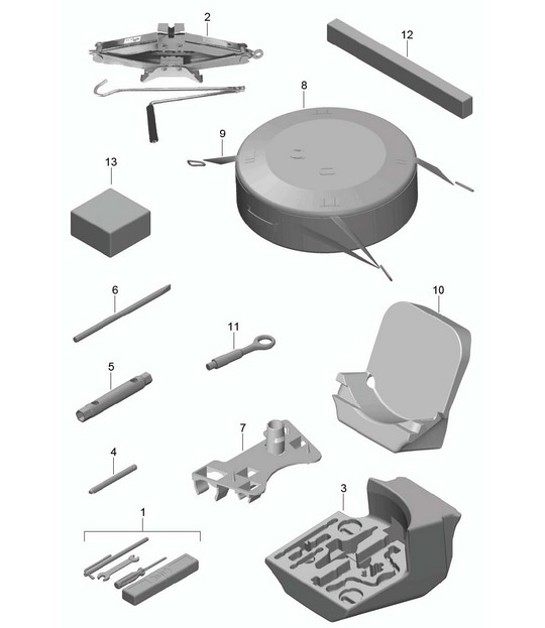 Diagram 001-000 Porsche 944S 2.5L 16V 1987-88 