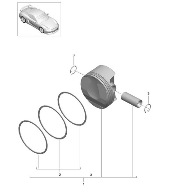 Diagram 102-005 Porsche 9J1.1 Taycan 2020-24 
