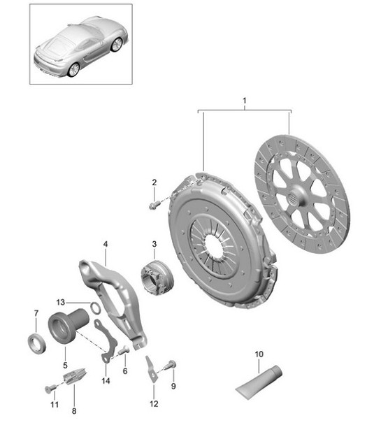 Diagram 301-000 Porsche Cayman 718C (982C) 2017>> 传播