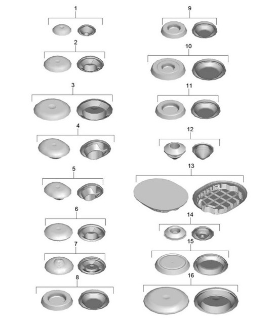 Diagram 801-002 Porsche 997 MK1 GT3 / GT3 RS 2007-09 Body