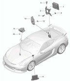 Electrical equipment Cayman 987C / 981C (2005-2016)