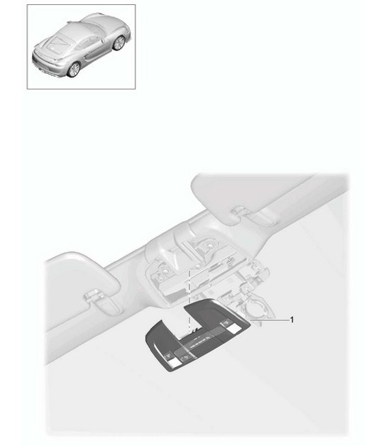 Diagram 903-006 Porsche Macan (95B) MK1 (2014-2018) Electrical equipment