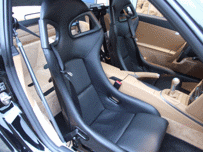 Porsche 997 Montage avec sièges baquets