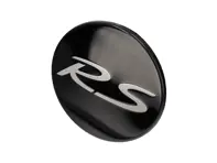 Tapacubos para rueda con bloqueo central, negro con logotipo RS plateado. Porsche 997 GT3 RS 2010-13 - 99736120793