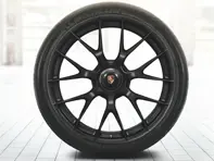 20'/21' 918 Spyder en Noir (satiné) jantes magnésium et pneus été Porsche d'origine - 91804460008