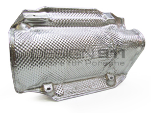 Support de pare-chocs arrière / bouclier thermique. Porsche 996 Turbo - 99650547703, 99650547803