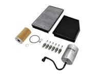 Kit di manutenzione motore - Filtri aria/carburante/olio, candele e altro - Per Porsche 986 Boxster 2.5L 1997-1999 - 99610722560, 99610731351, 0PB115499A, 99611025301, 99611013103, 99611013104, 90012310630, 99657221901, 99657221902, 99657121903, 99757121900, 99757121901, 99757121902, 99917020190, 00004400204