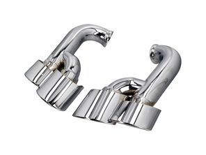 DesignTek Terminali di scarico Quad Tube Design per Porsche 957 Cayenne - 3606405701, 95511125150, 95511125171, 95511125250, 95511125271
