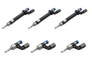 Brandstofinjectieset voor de motor, boven- en onderkant. Porsche 957 Cayenne 3.6ltr / 958 Cayenne 3.6ltr - 95560523300, 95560523301, PAB906036D, PAB906036J, 95560523200, 95560523201, PAB906036C, PAB906036H - 805016321601, IWD145, 805016321501, IWD144