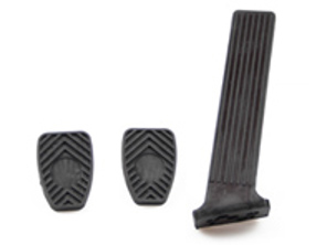 Pedaalrubber set voor Porsche 911 / 914 / 964 / 993 / 356 - 91442321000, 90142301000 - TRP11.8.122, TRP118122