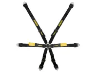 Cintura da gara regolabile SCHROTH Enduro 2x2 FHR a 6 punti. Montaggio universale - 94510A-0, 94510A-2