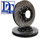 Remschijf Tweedelig Zwevend Voor KRUIS GEBOREN voor Porsche *DesignTek - 9963514099H, 99735140990, 99735141090, 3604309610, 9963514109H