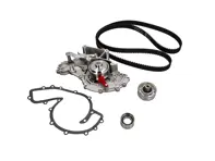 Riemen- und Riemenscheibensatz für Wasserpumpe. Porsche 928 S4 / 928 GTS - 92810601520, 92810601513, 92810601513, 92810601518, 92810601521, 928106015X