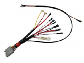 Ignition switch wiring harness loom spade type connector. Porsche 911 / 912 1965 to 1968 90161200301 - 90161200301