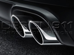 Tubos de escape SPORTS en PLATA. Porsche 991.2 C2S / C4S / Targa 4S 2016>> - 99104420022