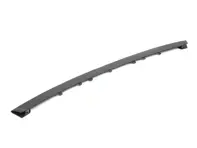 Stecca centrale inferiore del paraurti anteriore, nera. Porsche 958 Caienna - 958505974009B9, 95850597400