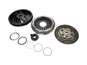 Kit de volante y embrague ligero de aluminio macizo. Porsche 993 Turbo / 996 Turbo / 997 Turbo / GT3 - 106413-11, 99611401250, 96411602853, 99611601535, 95011608008, 99611601354, 99611602753
