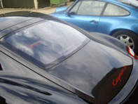 Carbon achterklep / achterklep. Porsche 987C Kaaiman - 98751201101CFB, 98751201102CFB