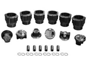 Biral-Zylinder und CP-Kolben-Kit 86 mm. Porsche 911 2.2L/2.4L - 008 911 86S CP, 00891186SCP