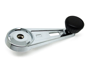 Window crank handle, Chrome. Porsche 911 1965-77 - 91154247100, 91154247102 - EP091108, 1688300200, URO-004136, 911770/15-C