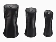 Golf Glub Covers With Porsche Crest. Set of 3