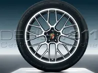 20' Macan RS Spyder Design lichtmetalen velgen & zomerbanden origineel Porsche - 95B04460206, 95B04462206