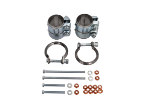 Kit di montaggio per scarico posteriore Porsche 996 Carrera / GT3 - 90037818301, 90037810501, 90038000501, 99611122002, 99611110800 - 96.300KIT, 1621700710